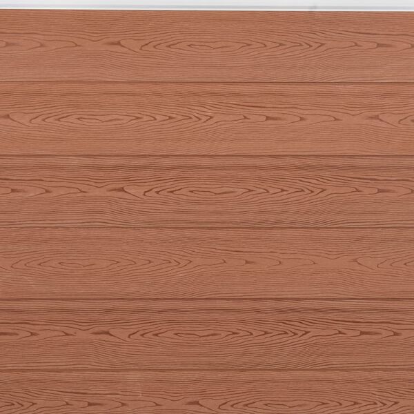 vidaXL Fence Panel Set Brown 180x186 cm WPC
