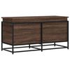 vidaXL Storage Box with Lid Brown Oak 100x40x51.5 cm Engineered Wood