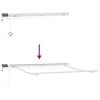 vidaXL Retractable Awning Multicolour 300 x 250 cm Fabric and Steel