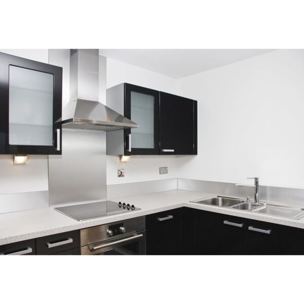 Nordlinger Splashback 60x70cm Stainless Steel Silver