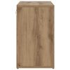 vidaXL Shoe Cabinet Artisan Oak 77.5 x 30 x 51 cm Engineered Wood