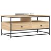 vidaXL Coffee Table Sonoma Oak 100x51x45 cm Engineered Wood