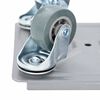 vidaXL Furniture Rollers 4 pcs with Lifter 13.5x13.5x6 cm Steel 1300 kg