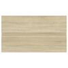 vidaXL Sink Cabinet with Built-in Basin Sonoma Oak Engineered Wood