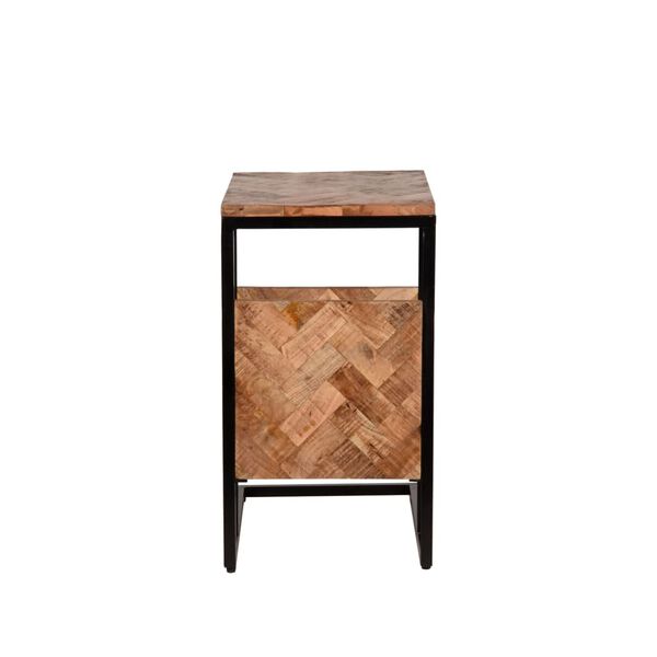 LABEL51 Laptop Table Shift 50x35x62 cm Rough Herringbone