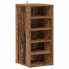 vidaXL Shoe Cabinets 2 pcs Old Wood 32x35x70 cm Engineered Wood