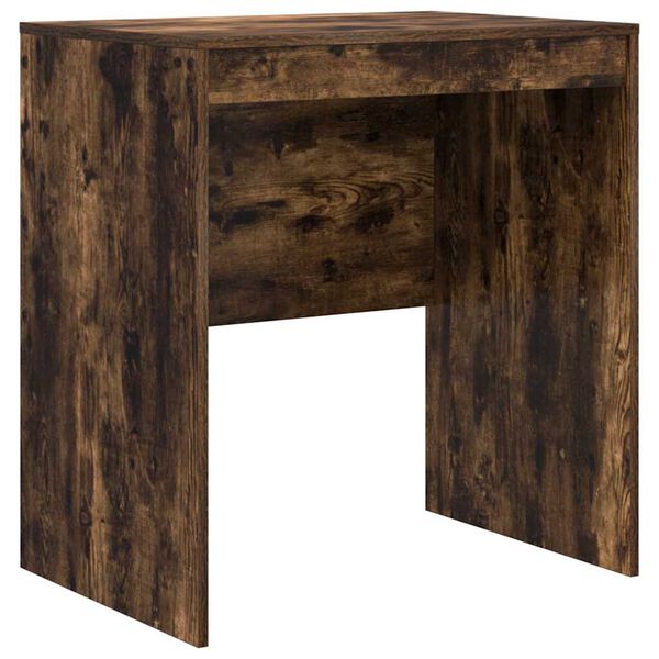vidaXL Desk Smoked Oak 70 x 50 x 76 cm