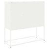 vidaXL Highboard White 100.5x39x107 cm Steel