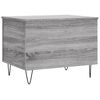 vidaXL Coffee Table Grey Sonoma 60x44.5x45 cm Engineered Wood