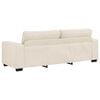 vidaXL Sofa Beige 221 x 80 x 82 cm Linen