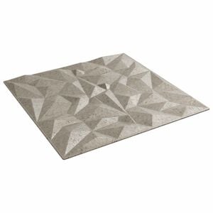 vidaXL Wall Panels 12 pcs 50 x 50 cm Amethyst Beton XPS Foam