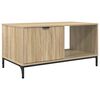 vidaXL Coffee Table Sonoma Oak 90 x 49 x 46 cm Engineered Wood
