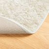vidaXL Rug ISTAN High Pile Shiny Look Cream &Oslash; 100 cm