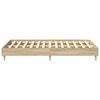 vidaXL Bed Frame No Mattress Sonoma Oak 120x190 cm Small Double Engineered Wood