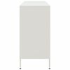vidaXL Sideboard White 100.5x39x79 cm Steel