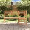 vidaXL Garden Corner Bench 140 cm Solid Acacia Wood