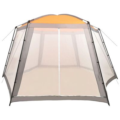 vidaXL Pool Tent Fabric 660x580x250 cm Grey