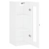 vidaXL Wall Mounted Cabinet White 34.5x34x90 cm
