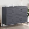 vidaXL Sideboard Anthracite 100.5x39x79 cm Steel