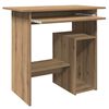 vidaXL Desk Artisan Oak 80x45x74 cm Engineered Wood