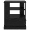vidaXL Bedside Cabinet Black Oak 50 x 50 x 60 cm Engineered Wood