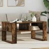 vidaXL Coffee Table Smoked Oak 92 x 53 x 45 cm Engineered Wood