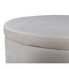 Venture Home Pouffe Dunken 51x51x43 cm Velvet Beige