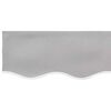 vidaXL Awning Replacement Fabric Light grey 300 x 250 cm Canvas