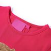 Kids' T-shirt with Long Sleeves Bright Pink 92
