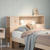 vidaXL Headboard with Storage 75 cm Solid Wood Pine