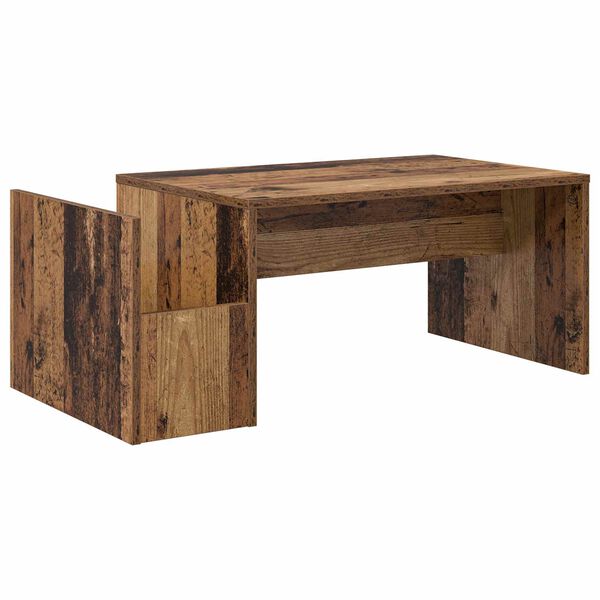 vidaXL Coffee Table Old Wood 90 x 45 x 35 cm Engineered Wood