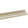 vidaXL Wall Shelves 2 pcs White and Sonoma Oak 115x9x3 cm