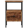 vidaXL Bedside Cabinet Old Wood 34x36x50 cm Engineered Wood