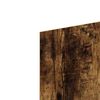 vidaXL Decor Panels 12 pcs Smoked oak 30 x 42 x 0.3 cm Engineered wood