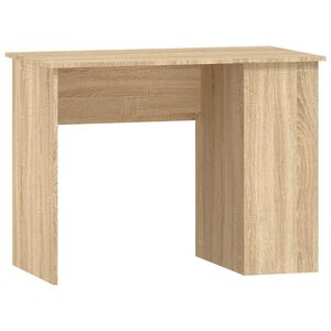 vidaXL Desk | Sonoma Oak | Engineered Wood | Medium | Desk | Rectangular