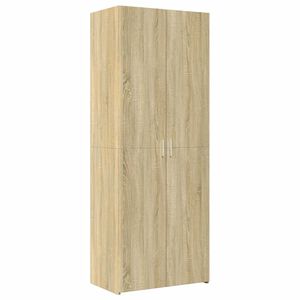 vidaXL Highboard Sonoma Oak 70x42.5x185 cm Engineered Wood