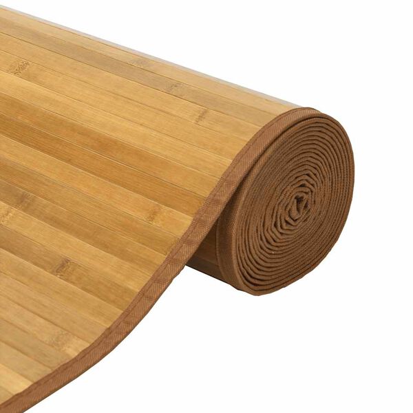 vidaXL Rug Rectangular Natural80x1000 cm Bamboo