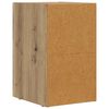 vidaXL Bedside Table Artisan Oak 29.5 x 33.5 x 50 cm Engineered Wood