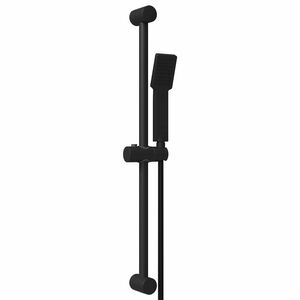 vidaXL Shower System Set Height Adjustable steel