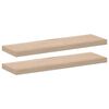 vidaXL Floating Shelves 2 pcs 80x23.5x4 cm Engineered Wood