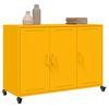 vidaXL Sideboard Mustard Yellow 100.5x39x72 cm Steel