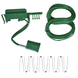 vidaXL Automatic Irrigation System | Green | ABS | Medium