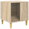 vidaXL Dog House Sonoma Oak 44 x 42 x 49 cm Engineered Wood