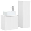 vidaXL Bathroom Furniture Set 2 pcs White 33 x 34.5 x 100 cm
