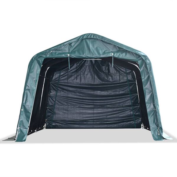 vidaXL Removable Livestock Tent PVC 550 g/m² 3.3x4.8 m Dark Green