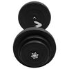 vidaXL Curl Barbell with Plates 60 kg
