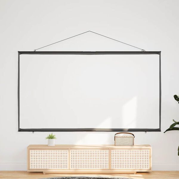 vidaXL Projection Screen Wall-Hanging 84 Inch 16:9