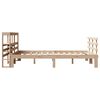 vidaXL Bed Frame with Headboard without Mattress 135x190 cm Double