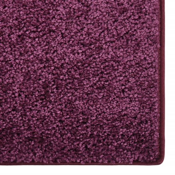vidaXL Soft Pile Rug Anti-slip 115x170 cm Purple