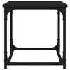 vidaXL Side Table Black 40x40x40 cm Engineered Wood